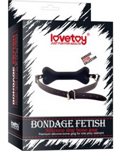 Bondage Fetish Dog Bone Gag -   