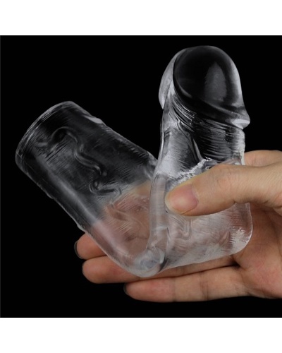 Flawless Clear Penis Sleeve Add 2'' -     