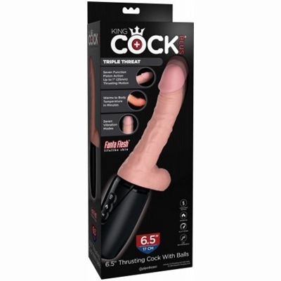 «King Cock Plus 6.5 Thrusting Cock» - секс-машина- фото6