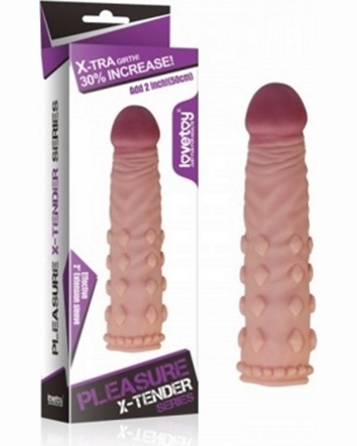 «Pleasure X Tender Penis Sleeve» - Насадка на пенис — фото