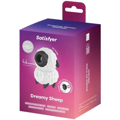 «Satisfyer Dreamy Sheep» – Вакуумно-волновой стимулятор клитора- фото6