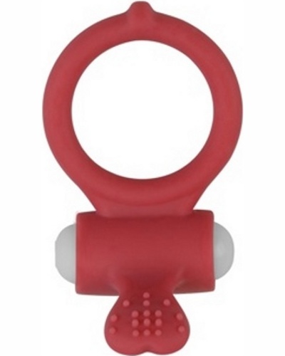 Power Clit Silicone Cockring -   