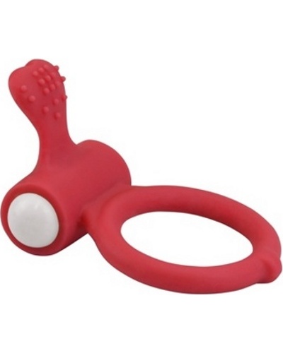 Power Clit Silicone Cockring -   