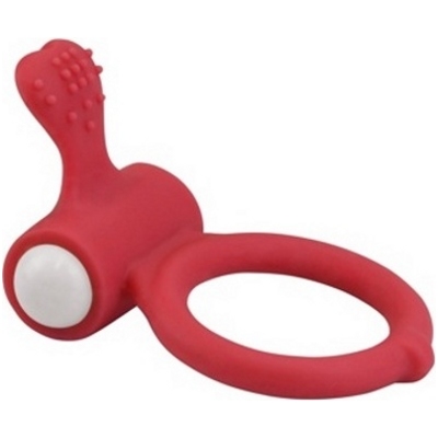 «Power Clit Silicone Cockring» - Виброкольцо- фото3