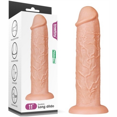 «11'' Realistic Long Dildo» - Фаллоимитатор- фото2