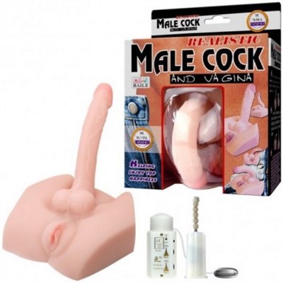 «Realistic Male Cock and Vagina» – Мастурбатор - фото2