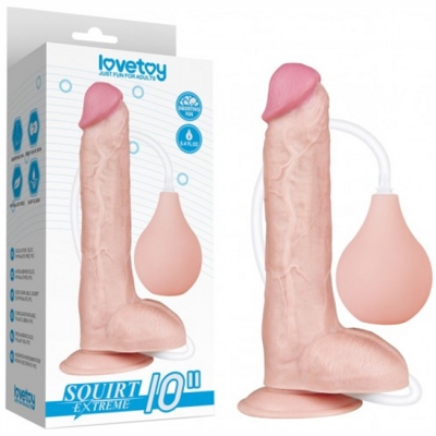 «10'' Squirt Extreme Dildo» – Фаллоимитатор с эякуляцией- фото