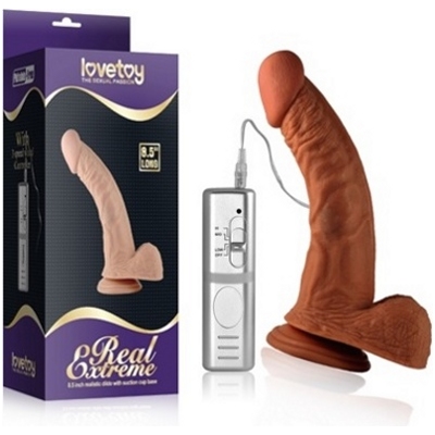 «Real Extreme Vibrating Dildo 8,5