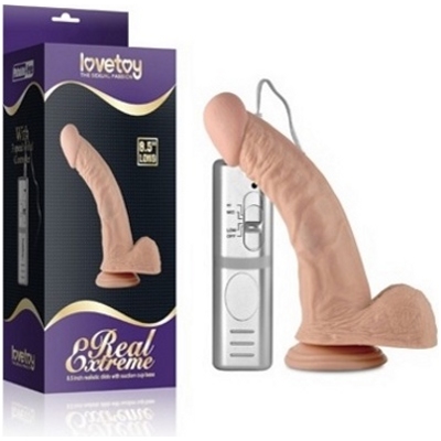 «Real Extreme Vibrating Dildo 8,5