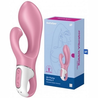 «Satisfyer Air Pump Bunny 2» – вибратор- фото3