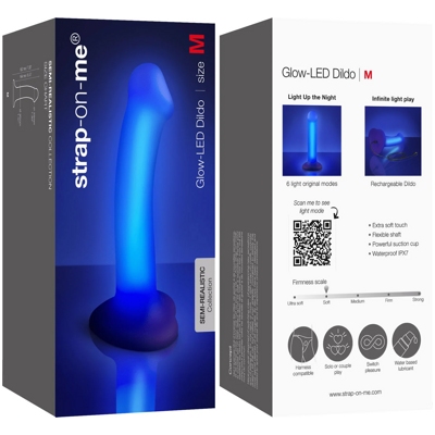 Strap-On-Me Glow-LED - Фаллоимитатор- фото5