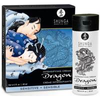 «Shunga Dragon Sensitive» - Интимный мужской крем- фото3