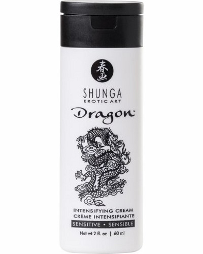 «Shunga Dragon Sensitive» - Интимный мужской крем — фото