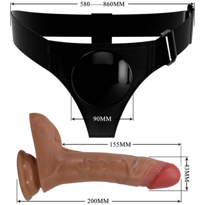 Pretty Love Oher- Страпон с вибрацией- фото5