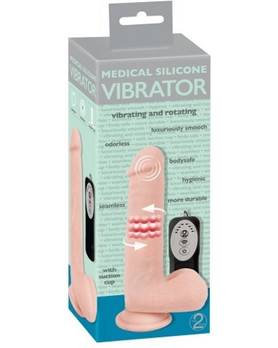«Medical Silicone Vibrator Vibrating And Rotating» - Вибратор — фото