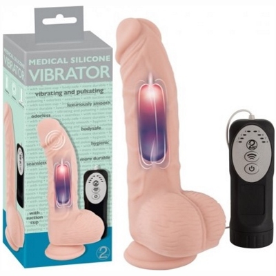 «Medical Silicone Vibrator Vibrating And Pulsating» - Вибратор- фото