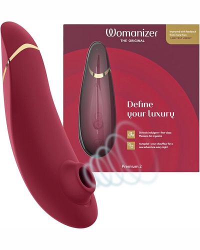 «Womanizer Premium 2» - стимулятор клитора — фото