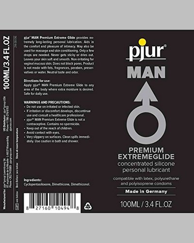 Pjur MAN extreme glide - Мужская смазка. — фото