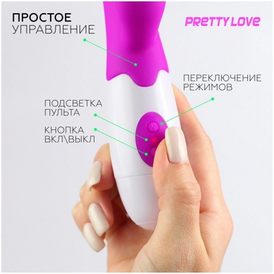 «Pretty Love Brighty» – вибромассажер- фото4