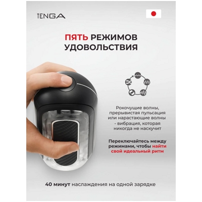 «Tenga Flip Zero» - Вибромастурбатор- фото2