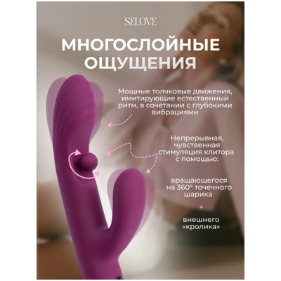 «Selove Swirly» - Вибратор-кролик - фото2