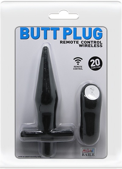 Butt Plug Remote Control Wireless -    