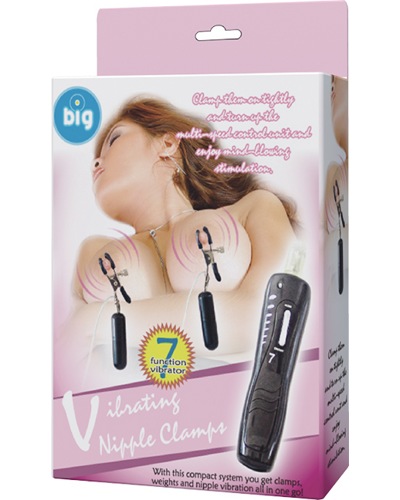 «Vibrating Nipple Clamps» - Зажимы для груди — фото