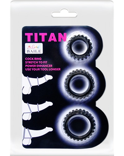 «TITAN» - Набор эрекционных колец — фото