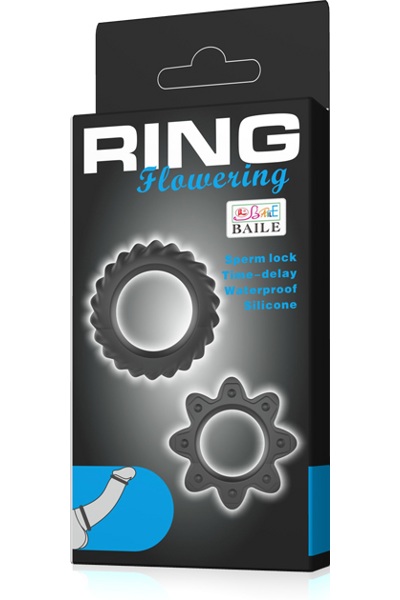 «Ring Flowering» - Набор эрекционных колец  — фото