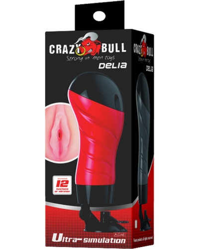 «Crazy Bull Delia» – Вибро-мастурбатор — фото