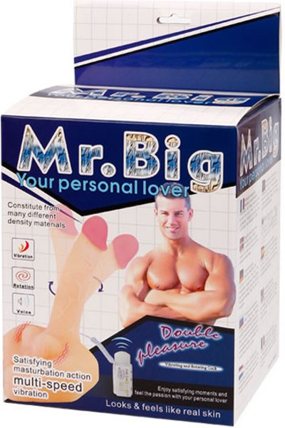 «Mr.Big» – Вибратор с ротацией — фото