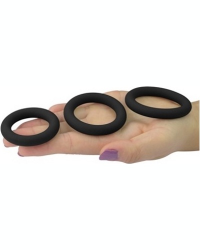 «Power Plus Soft Silicone Snug Ring» - Набор эрекционных колец — фото