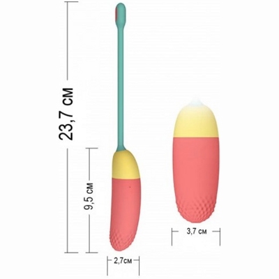 «Vini Lite» - Виброяйцо силиконовое- фото5