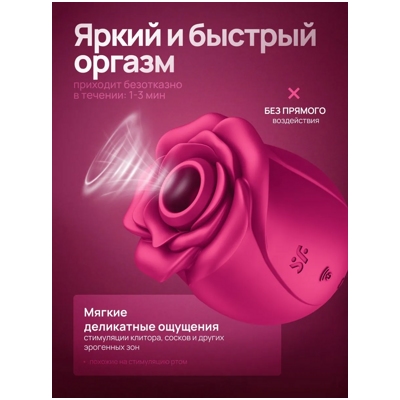 «Satisfyer Pro 2 Modern Blossom» - Вакуумно-волновой стимулятор- фото4