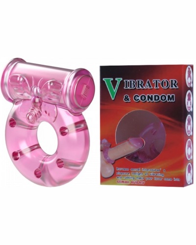 «Vibrator & Condom» - виброкольцо — фото