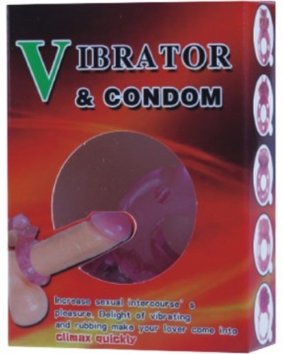 «Vibrator & Condom» - виброкольцо — фото