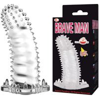 «Brave Man» - Насадка на пенис- фото