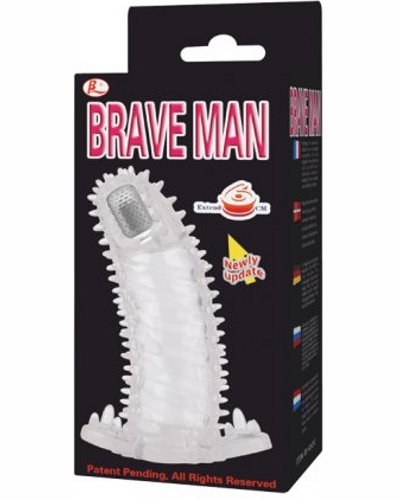 «Brave Man» - Насадка на пенис — фото