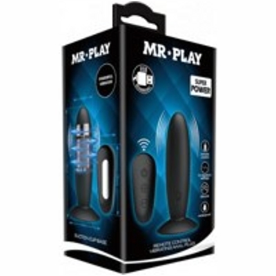 «Mr.Playl Vibrating Plug» - анальная пробка- фото6