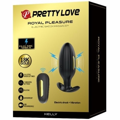 Royal Pleasure Kelly - Анальная вибропробка- фото6