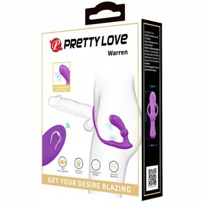 Pretty Love Warren - вибромассажер простаты- фото6