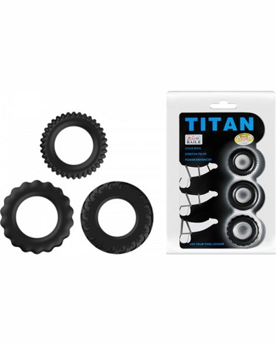 «Titan» - Набор эрекционных колец — фото