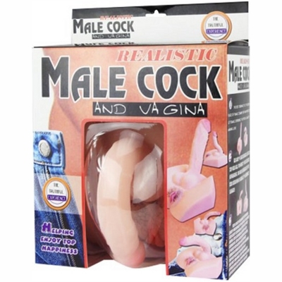 «Realistic Male Cock and Vagina» – Мастурбатор - фото5