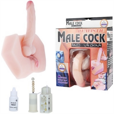 «Realistic Male Cock and Vagina» – Мастурбатор - фото6