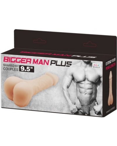 «Bigger Man Plus» - Насадка-мастурбатор — фото