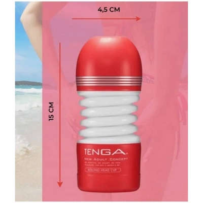 «Tenga Rolling Head Cup» - мастурбатор- фото4