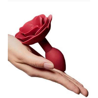 «Rose Silicone Anal Plug» - Анальная пробка- фото4