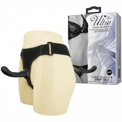 «Ultra Harness Curvy Dildo» - Страпон - фото2