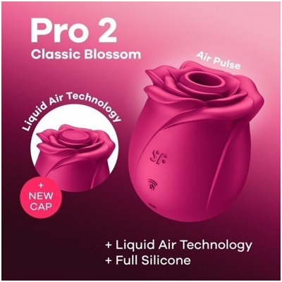 «Satisfyer Pro 2 Classic Blossom» - Вакуумно-волновой стимулятор- фото5