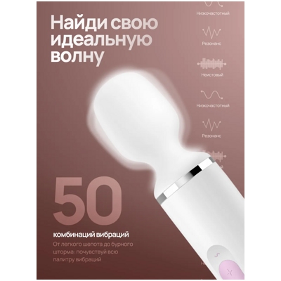 «Satisfyer Wand-er Woman» - Перезаряжаемый вибромассажер- фото5